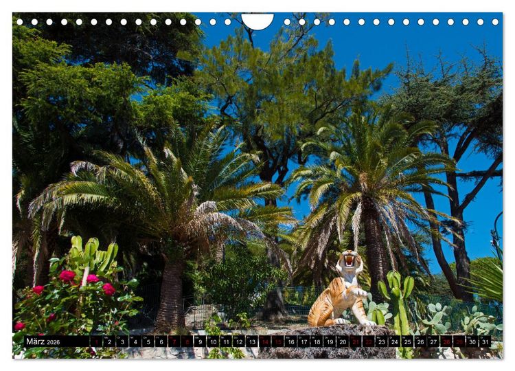 Produktbild: Riviera und Mehr - Nizza, Cannes, San Remo, Monaco (Wandkalender 2026 DIN A4 quer), CALVENDO Monatskalender