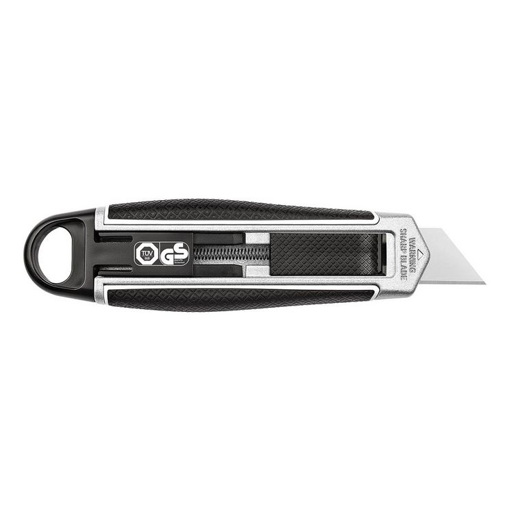 Produktbild: Cutter Linksh&auml;nder 2 Ersatzklingen schwarz 13,6x2,1x4cm