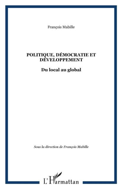 Produktbild: Politique, Democratie Et Developpement