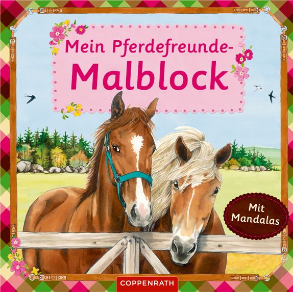 Produktbild: Mein Pferdefreunde-Malblock