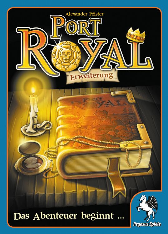 Produktbild: Pegasus - Port Royal, Das Abenteuer beginnt, Kartenspiel, Erweiterung