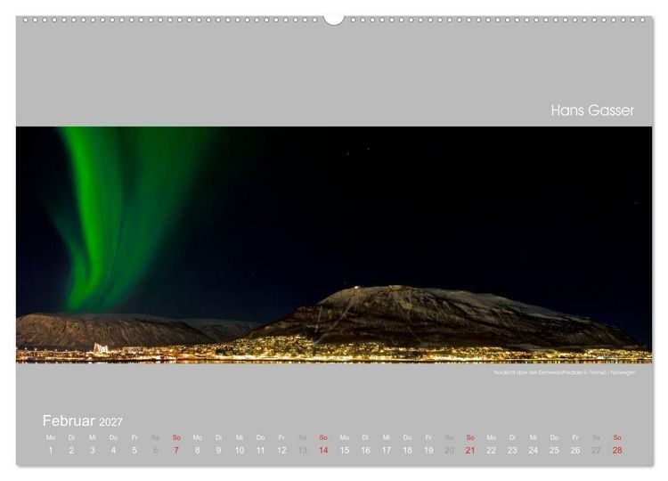 Produktbild: GROSSARTIGE LANDSCHAFTEN 2027 (Wandkalender 2027 DIN A2 quer), CALVENDO Monatskalender