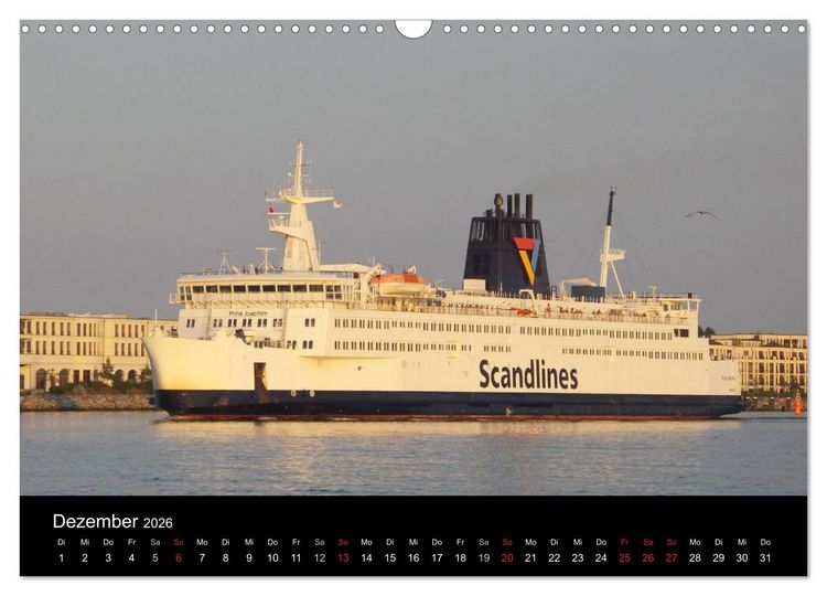 Produktbild: Ostseef&auml;hren (Wandkalender 2026 DIN A3 quer), CALVENDO Monatskalender