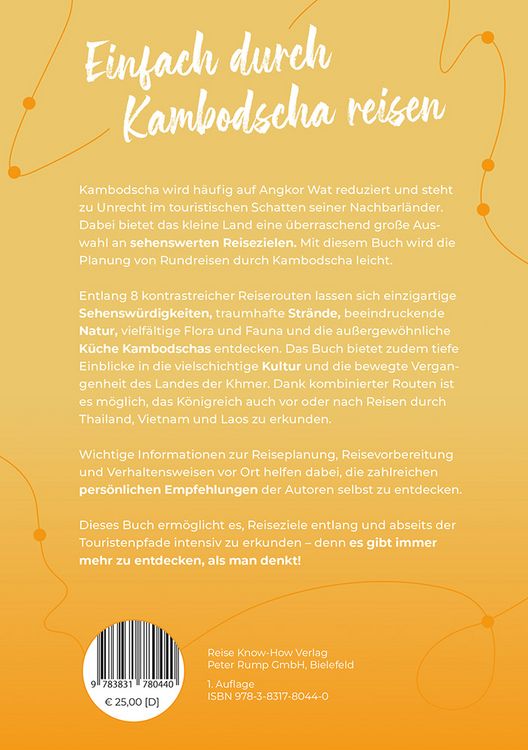 Produktbild: Reiserouten durch Kambodscha