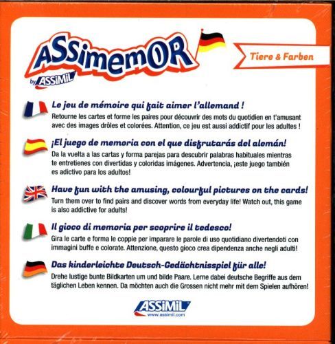 Produktbild: ASSiMEMOR Tiere & Farben