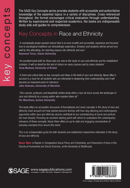 Produktbild: Key Concepts in Race and Ethnicity