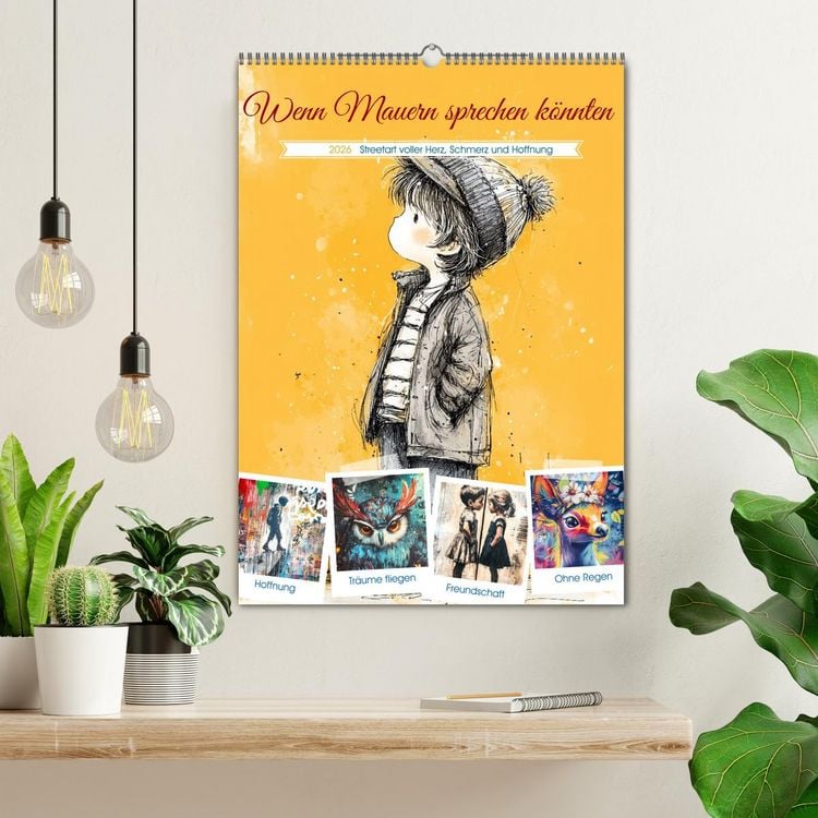 Produktbild: Wenn Mauern sprechen k&ouml;nnten (Wandkalender 2026 DIN A2 hoch), CALVENDO Monatskalender