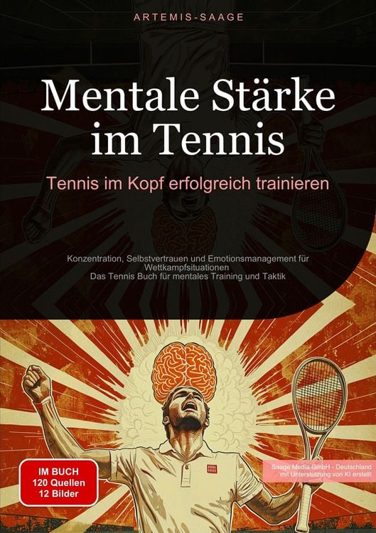 Produktbild: Mentale St&auml;rke im Tennis: Tennis im Kopf erfolgreich trainieren