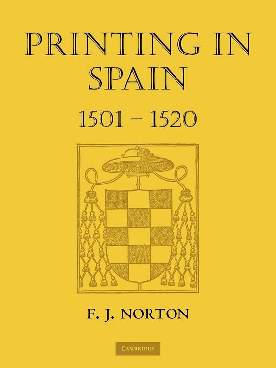 Produktbild: Printing in Spain 1501 1520