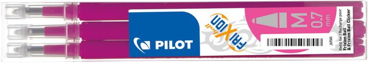 Produktbild: PILOT Mine FriXion Ball pink, 3er Set