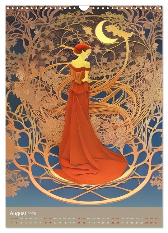 Produktbild: Hidden Beauty (Wall Calendar 2026 DIN A3 portrait), CALVENDO 12 Month Wall Calendar