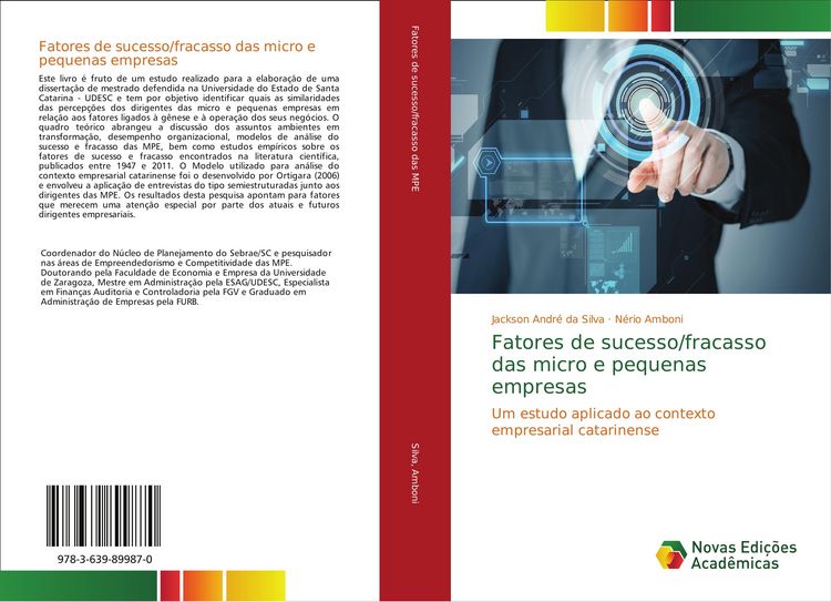 Produktbild: Fatores de sucesso/fracasso das micro e pequenas empresas