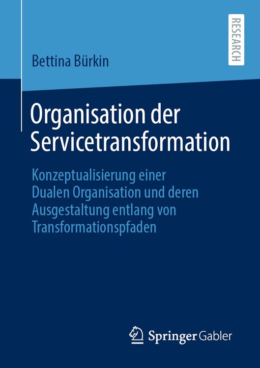 Produktbild: Organisation der Servicetransformation