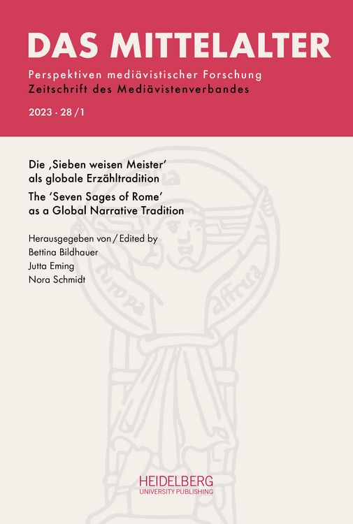 Produktbild: Das Mittelalter. Perspektiven medi&auml;vistischer Forschung : Zeitschrift... / 2023, Band 28, Heft 1