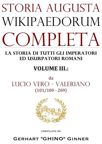 Produktbild: Storia augusta wikipaedorum completa / storia augusta wikipaedorum completa - III.
