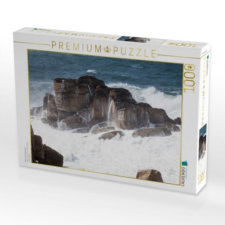 Produktbild: CALVENDO Puzzle Fels in der Brandung | 1000 Teile Lege-Gr&ouml;&szlig;e 64x48cm Foto-Puzzle f&uuml;r gl&uuml;ckliche Stunden