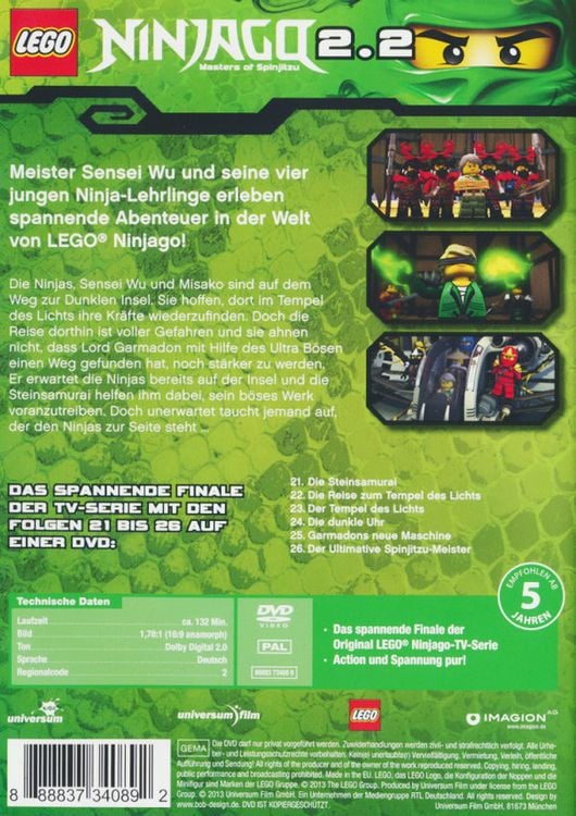 Produktbild: LEGO Ninjago - Staffel 2.2