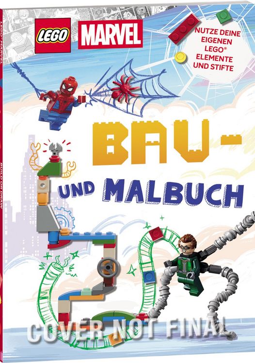 Produktbild: LEGO&reg; Spider-Man - Bau- und Malbuch