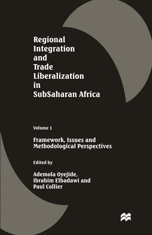 Produktbild: Regional Integration and Trade Liberalization in Subsaharan Africa