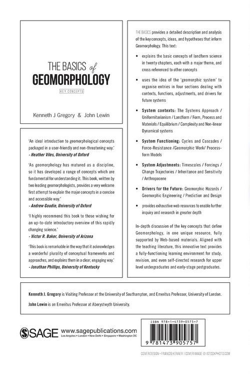 Produktbild: The Basics of Geomorphology
