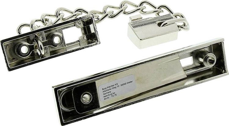 Produktbild: Burg W&auml;chter TK 75 SB T&uuml;rkette Nickel
