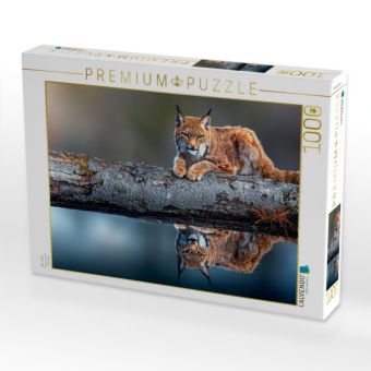 Produktbild: CALVENDO Puzzle Der Luchs | 1000 Teile Lege-Gr&ouml;&szlig;e 64x48cm Foto-Puzzle f&uuml;r gl&uuml;ckliche Stunden