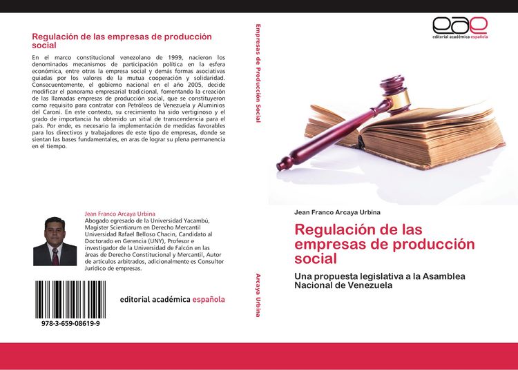 Produktbild: Regulaci&oacute;n de las empresas de producci&oacute;n social
