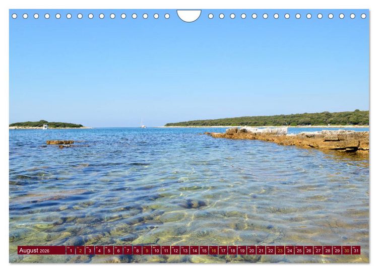 Produktbild: Istrien - Die Perle an der Adria (Wandkalender 2026 DIN A4 quer), CALVENDO Monatskalender