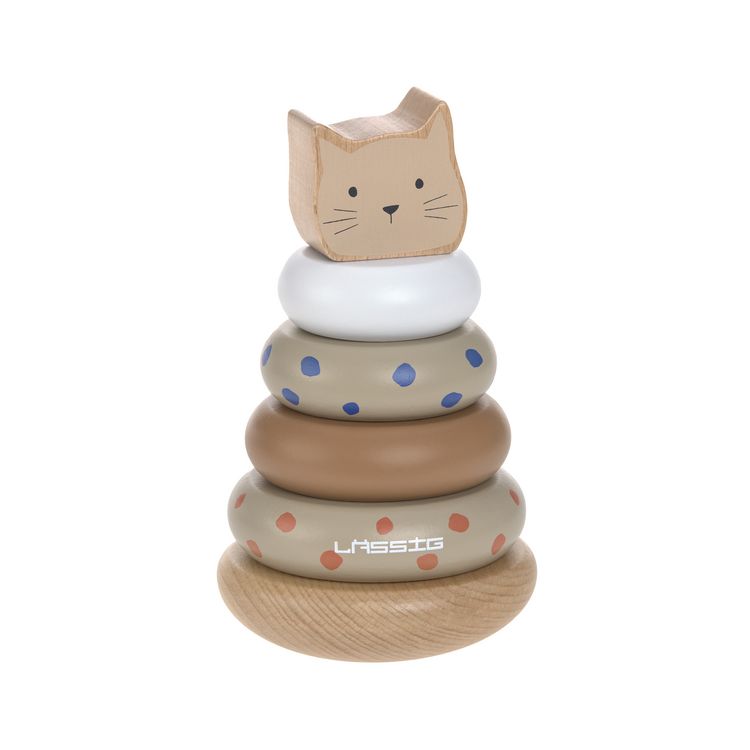 Produktbild: Stacking Ring Tower Wood Little Mateys