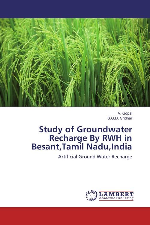 Produktbild: Study of Groundwater Recharge By RWH in Besant,Tamil Nadu,India
