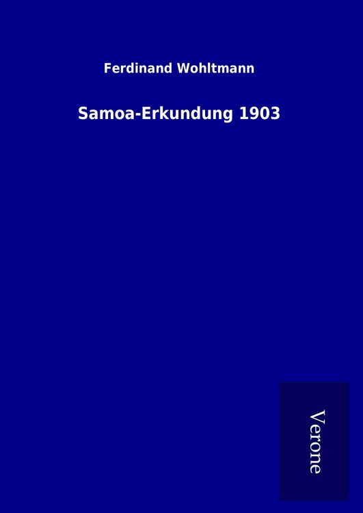 Produktbild: Samoa-Erkundung 1903