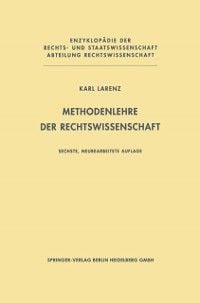 Produktbild: Methodenlehre der Rechtswissenschaft