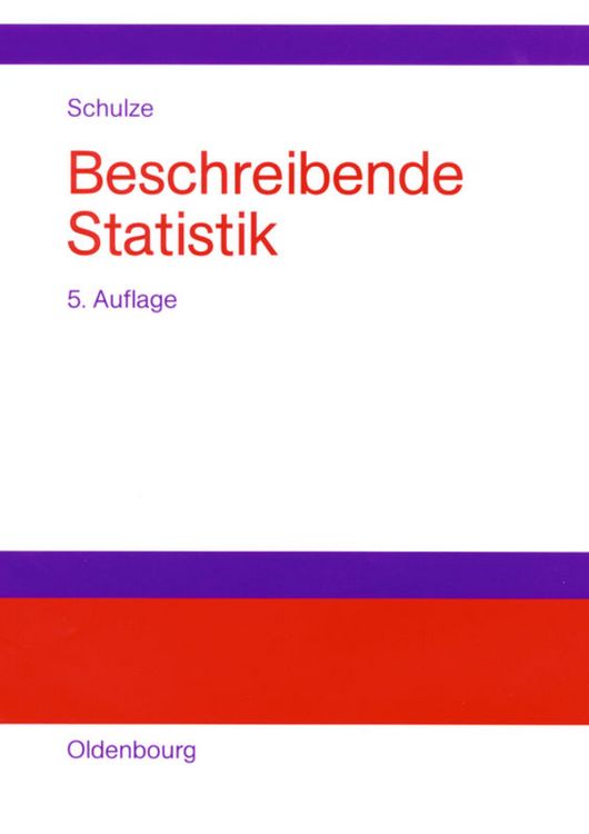 Produktbild: Beschreibende Statistik