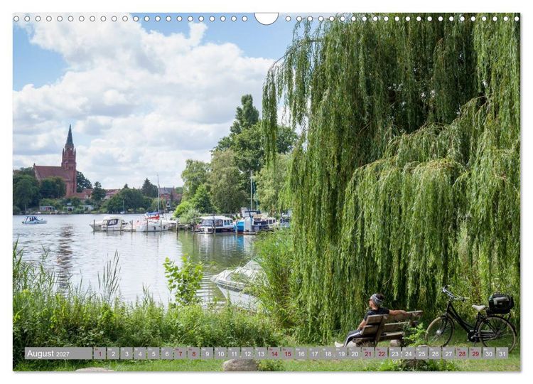 Produktbild: Hausbooturlaub Deutschland - Mecklenburgische Seenplatte (Wandkalender 2027 DIN A3 quer), CALVENDO Monatskalender