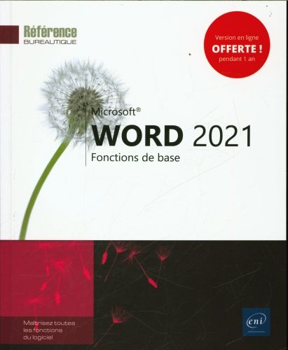 Produktbild: Microsoft Word 2021 : fonctions de base