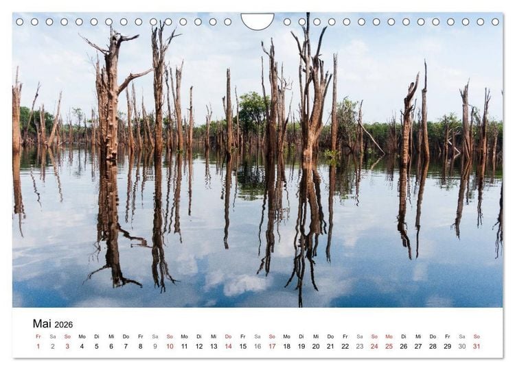Produktbild: Mythos Amazonas - Naturparadies Brasiliens (Wandkalender 2026 DIN A4 quer), CALVENDO Monatskalender
