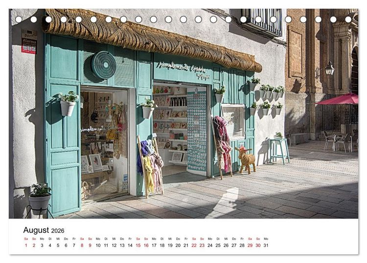 Produktbild: C&oacute;rdoba -Temperamentvolles Andalusien (Tischkalender 2026 DIN A5 quer), CALVENDO Monatskalender
