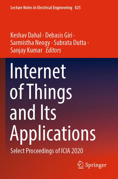 Produktbild: Internet of Things and Its Applications