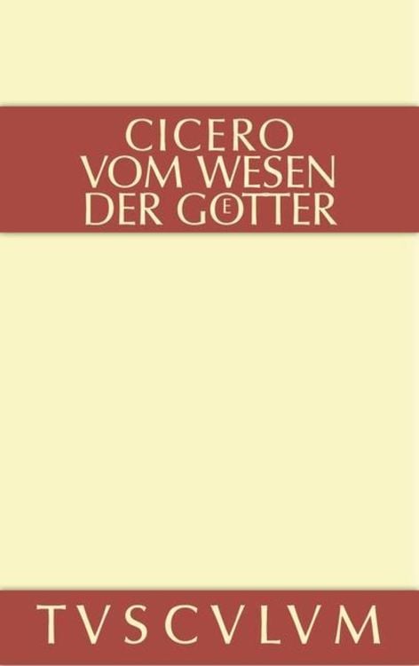 Produktbild: Vom Wesen der Götter