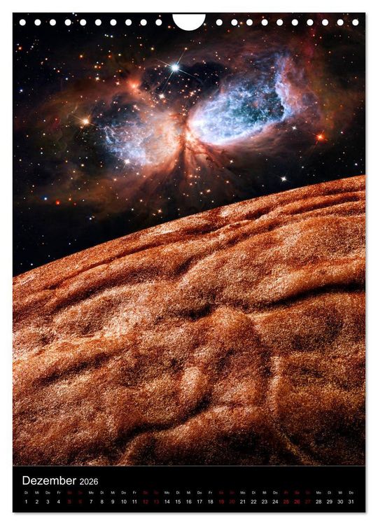 Produktbild: Mikrokosmos &ndash; Makrokosmos (Wandkalender 2026 DIN A4 hoch), CALVENDO Monatskalender