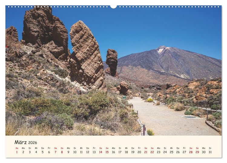 Produktbild: Teneriffa in Bildern (hochwertiger Premium Wandkalender 2026 DIN A2 quer), Kunstdruck in Hochglanz