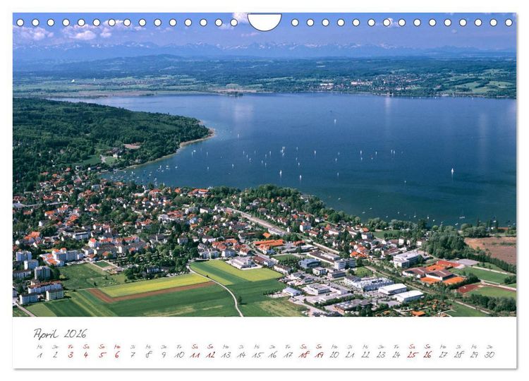 Produktbild: Das F&uuml;nf-Seen-Land Oberbayern (Wandkalender 2026 DIN A4 quer), CALVENDO Monatskalender