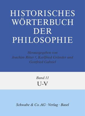 Produktbild: Historisches W&ouml;rterbuch der Philosophie (HWPH). Band 11, U-V