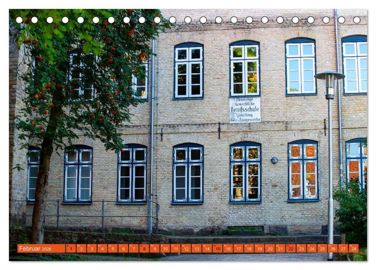Produktbild: Ostseereise - Flensburg (Tischkalender 2026 DIN A5 quer), CALVENDO Monatskalender