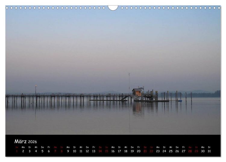 Produktbild: Traumhaft sch&ouml;ner Bodensee (Wandkalender 2026 DIN A3 quer), CALVENDO Monatskalender