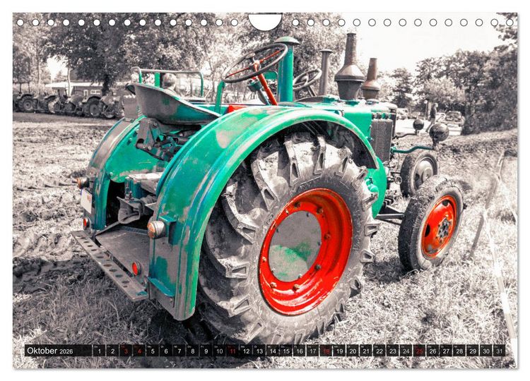 Produktbild: Trecker-Liebhaber (Wandkalender 2026 DIN A4 quer), CALVENDO Monatskalender