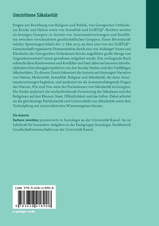 Produktbild: Umstrittene S&auml;kularit&auml;t