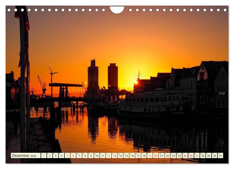 Produktbild: Reise an die Nordsee - Husum (Wandkalender 2026 DIN A4 quer), CALVENDO Monatskalender