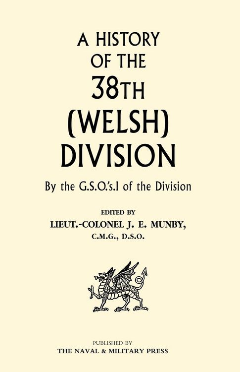 Produktbild: History of the 38th (Welsh) Division