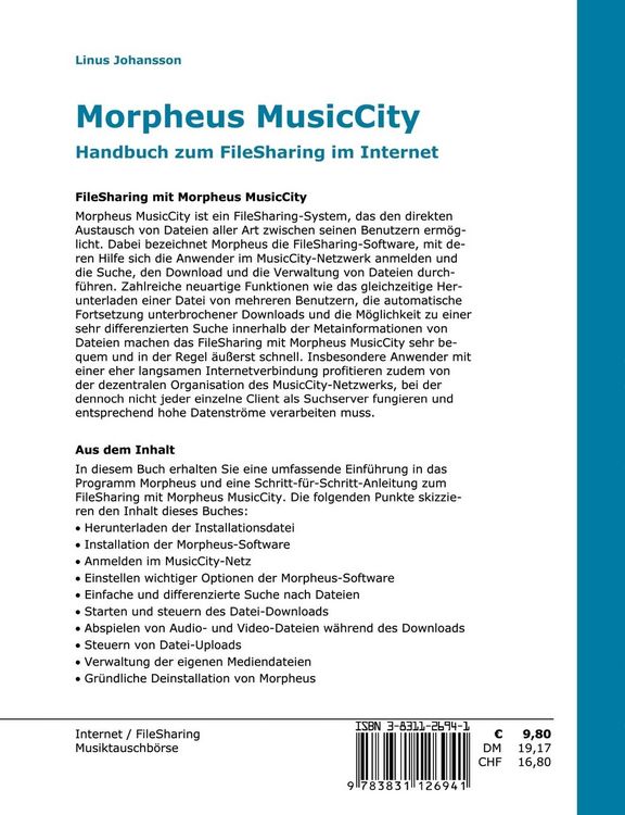 Produktbild: Morpheus MusicCity